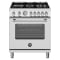 Bertazzoni Master Series 30 In. All-Gas Range, 5 Burners in Stainless Steel