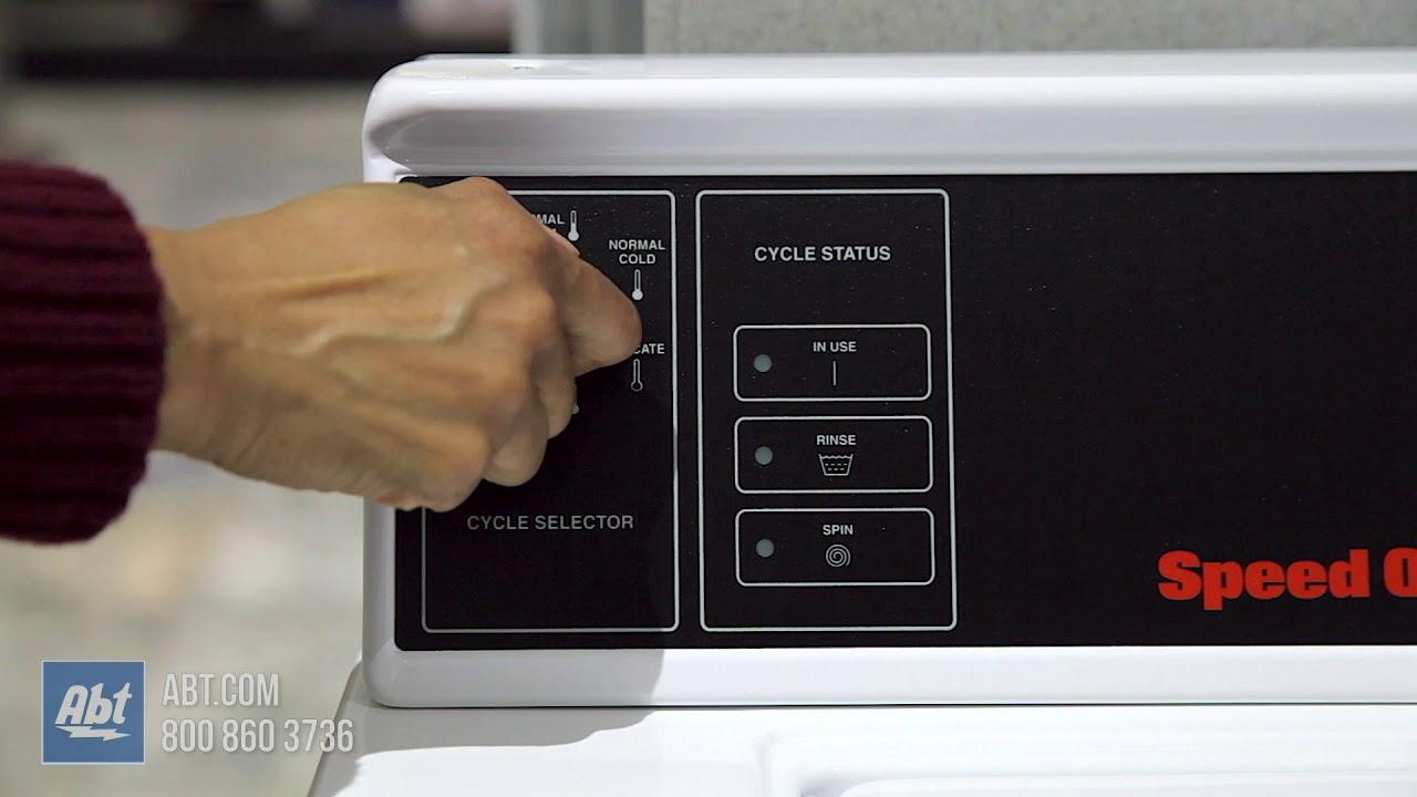 Watch Speed Queen Commercial Top Load Washer SWNSX2SP115TW02