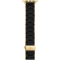 Michele 38/40/41mm & 42/44/45mm Black And Gold-Tone Silicone-Wrapped Apple Watch Bracelet Band