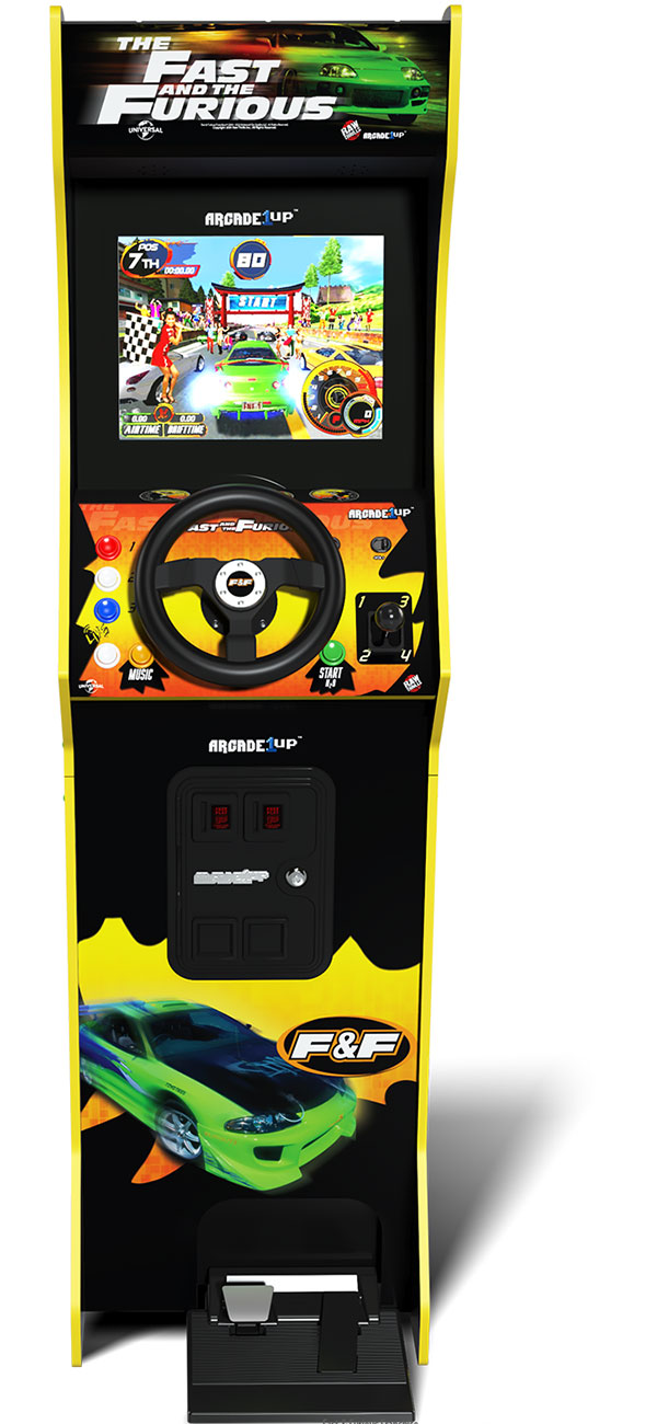 Arcade1Up - 300211-FASTFURIOUSDELUXE - Video Game Arcade Machines