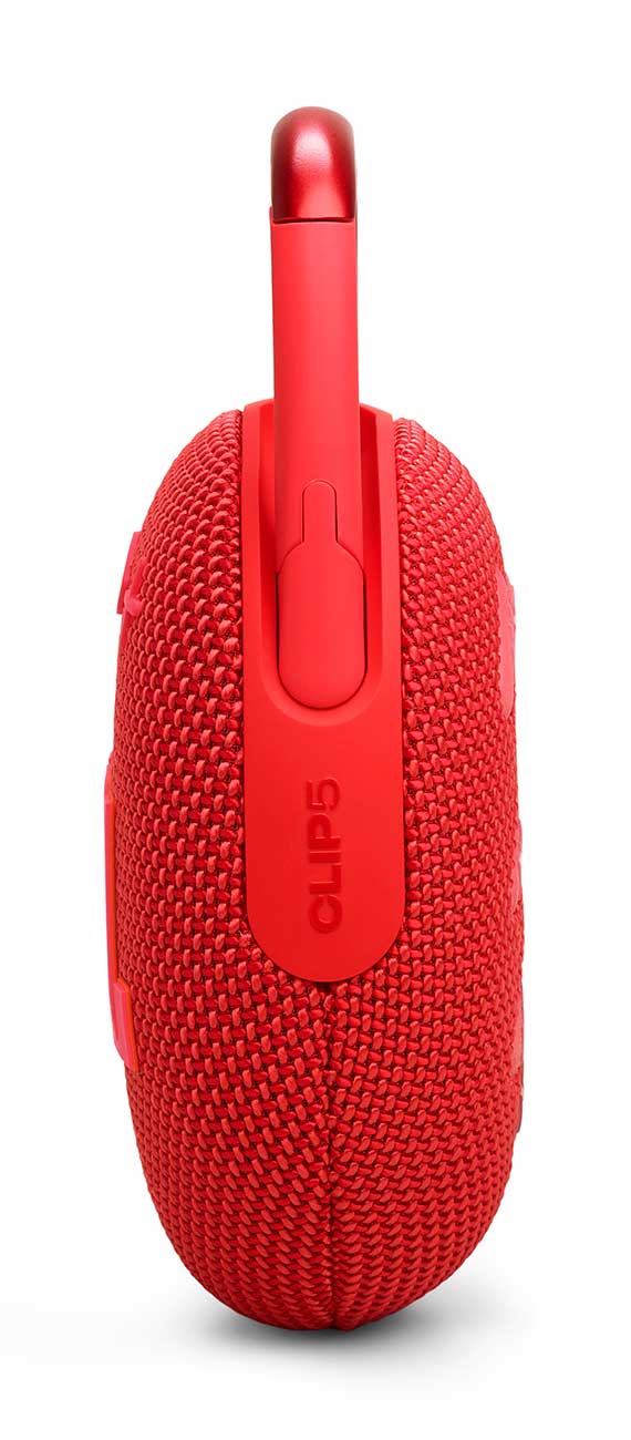 Right Side view Portable Clip 5 Speaker