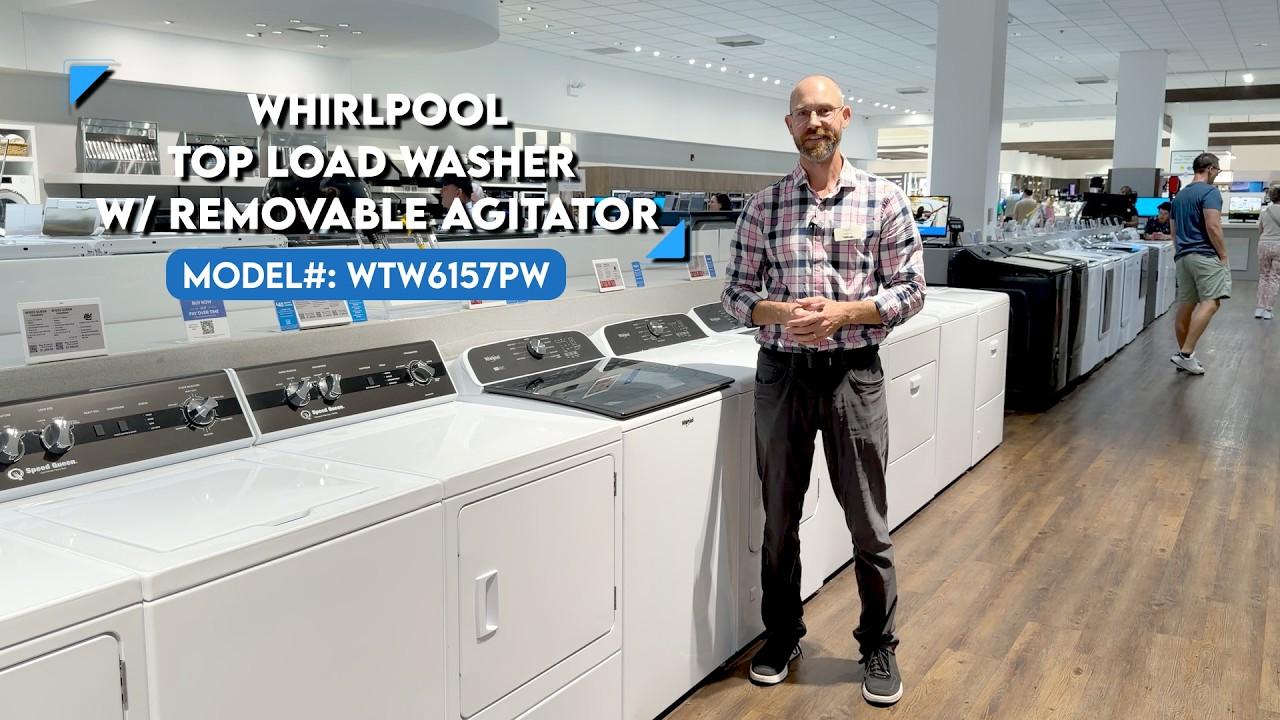 Watch Whirlpool Top Load Washer - WTW6157PW