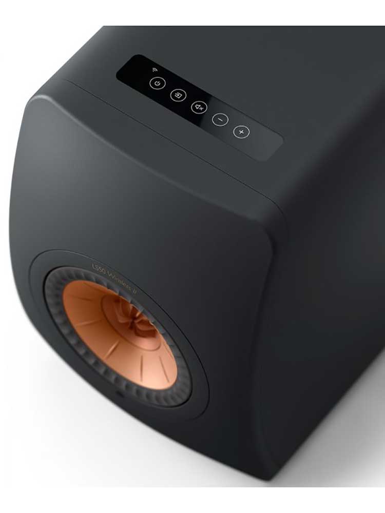 Top/Controls Detail Image of Bookshelf Speakers