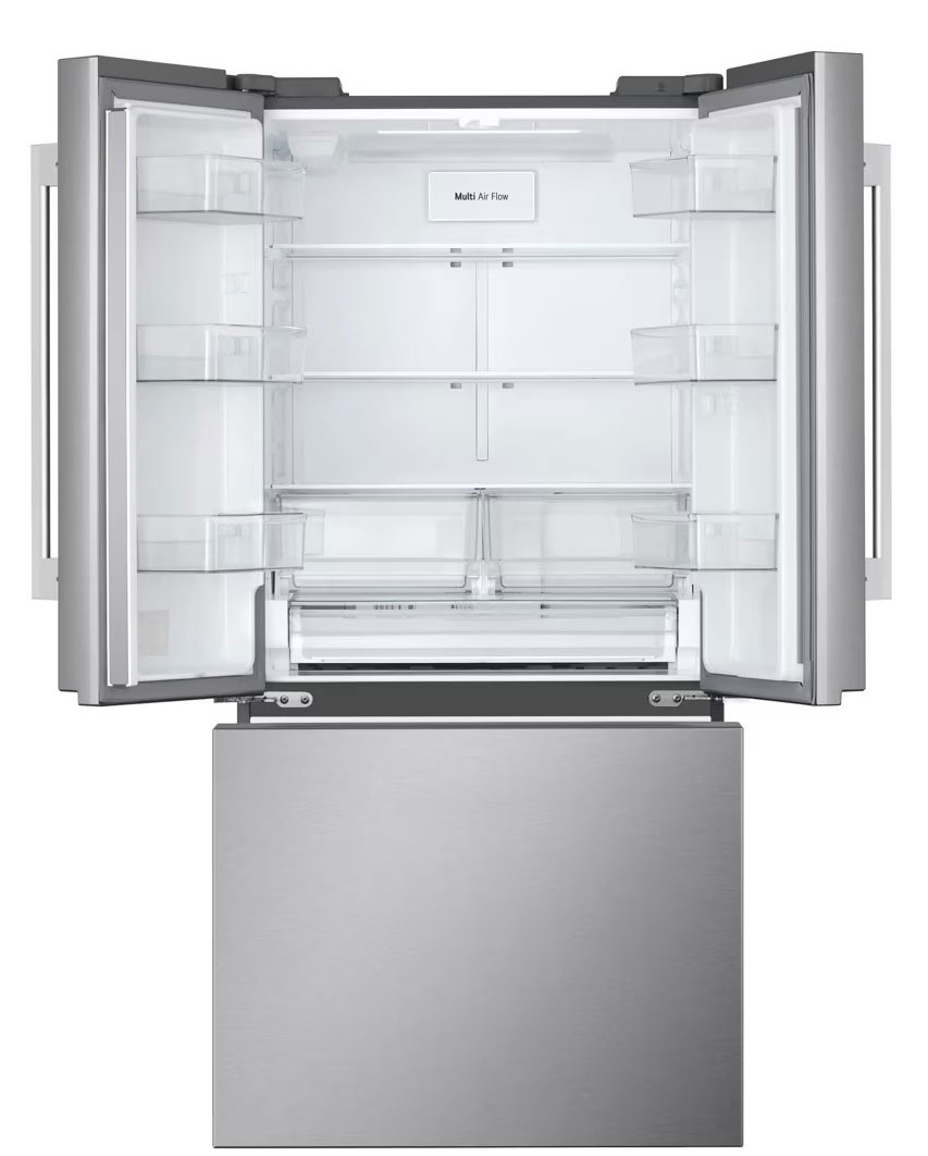 Empty View of Fridge