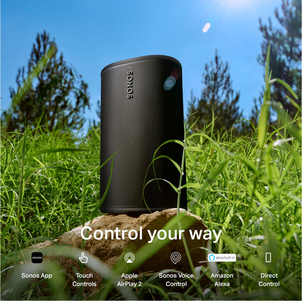 Front View of Sonos Wireless Speaker Features
