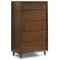 Flexsteel Walnut Ludwig 5 Drawer Chest