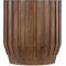 Hooker Furniture Commerce and Market Gears Round End Table in Natural Wood