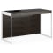 BDI Sequel 20 6103 Charcoal/Satin Nickel Compact Desk
