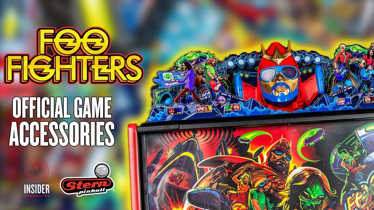 Watch Stern Pinball | Foo Fighters Pinball Machine Accessories - Overview