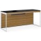 BDI Sequel 20 6101 Walnut And Satin Nickel Desk