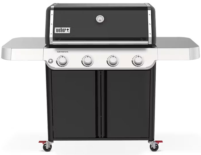 Weber Grill Genesis E-415 Liquid Propane Gas in Black