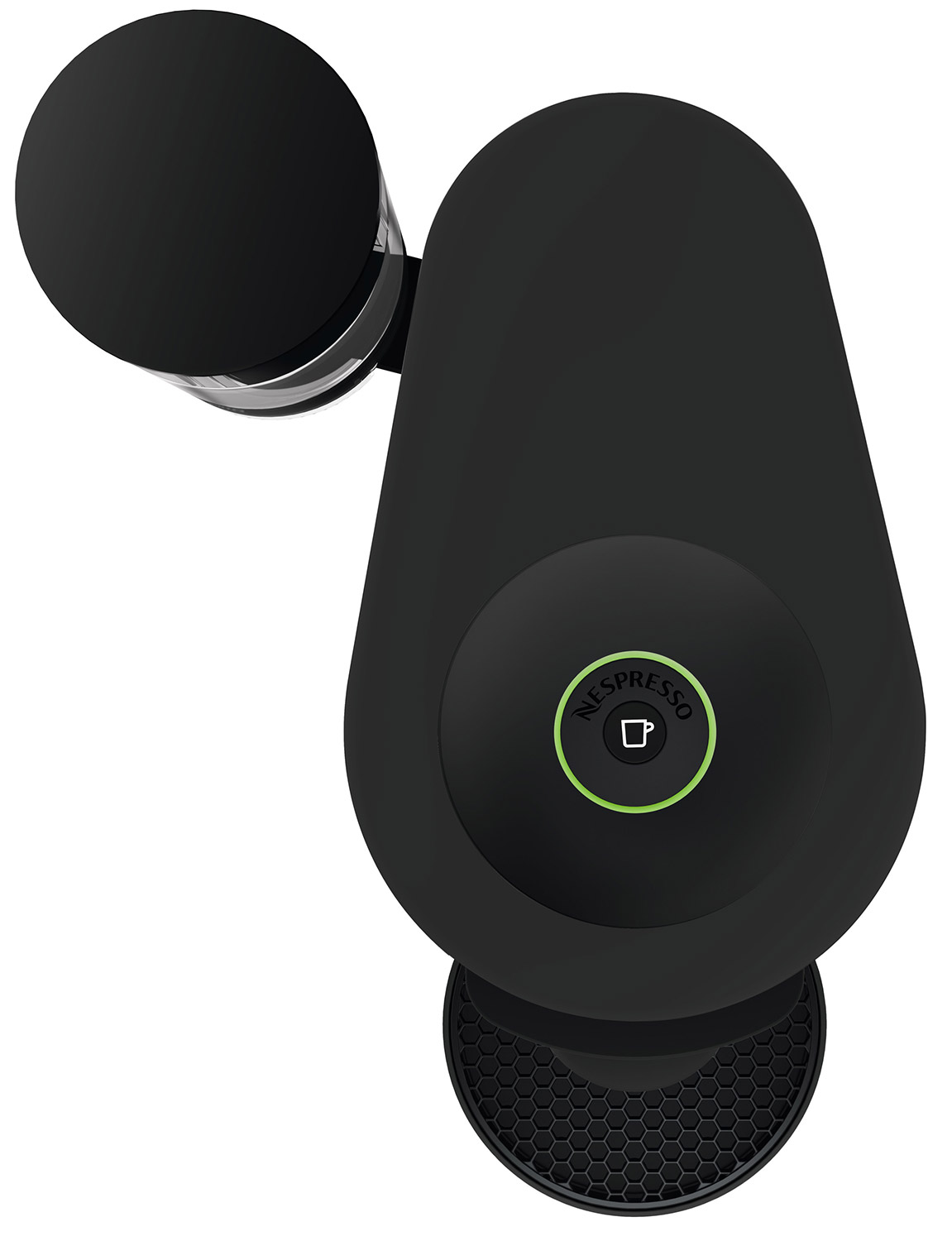 Top View Image of Nespresso Matte Black Limited Edition VertuoPlus Coffee And Espresso Maker