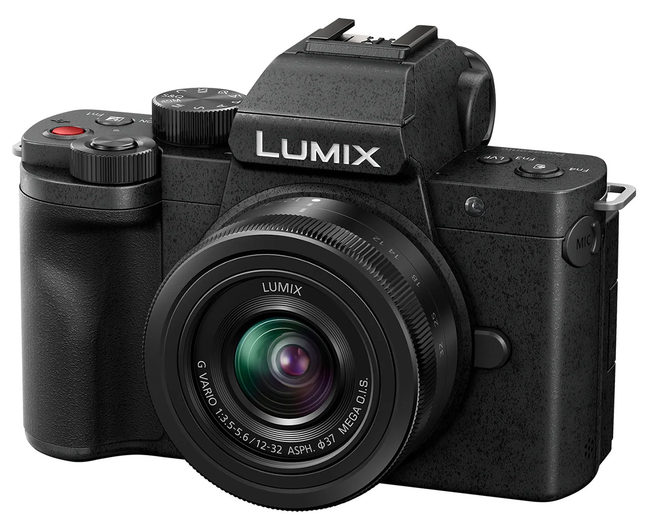 Front Right View of Panasonic Mirrorless Camera