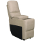 Flexsteel Henry Straight Console in Beige Leather