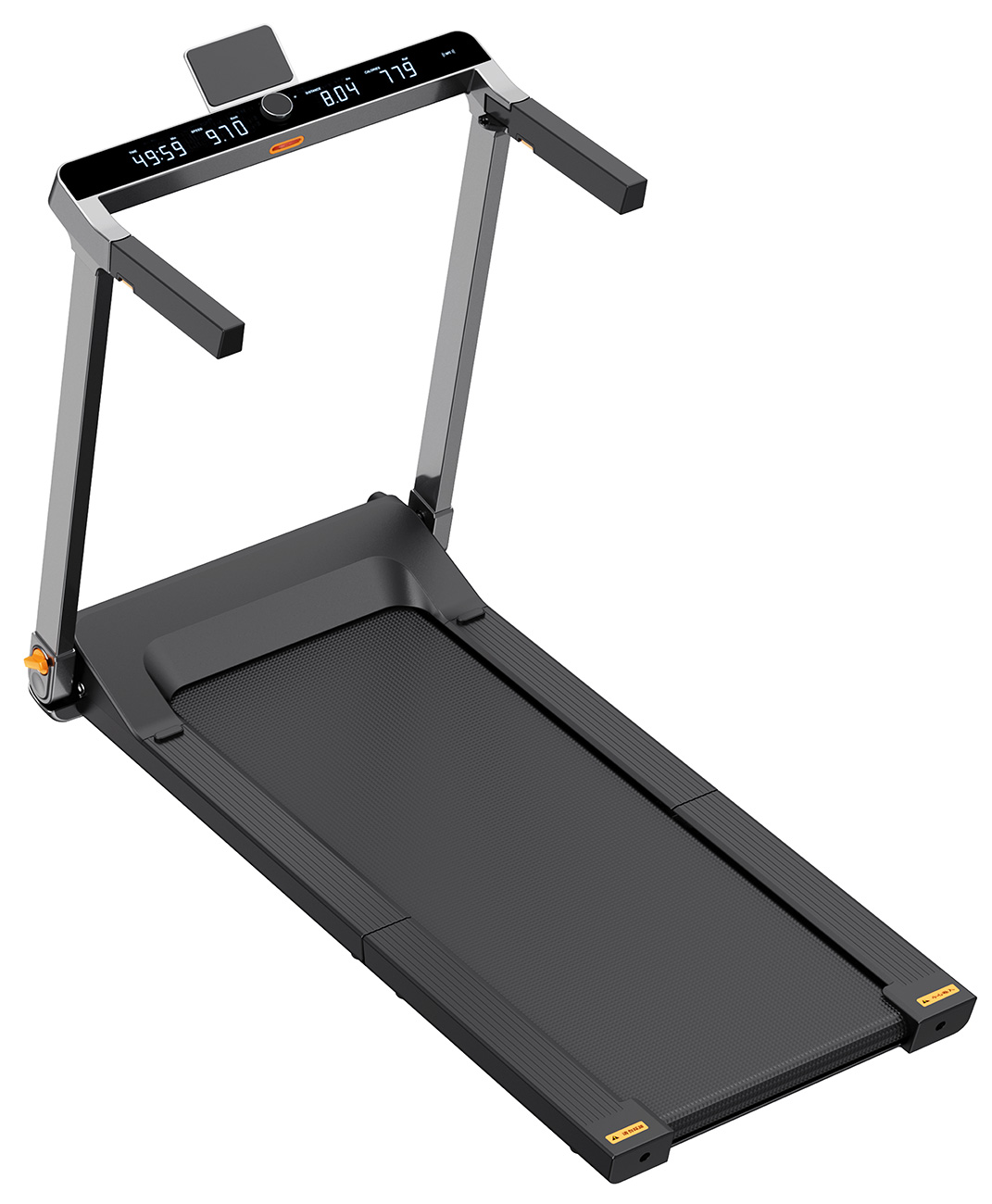 Top view of the treadmill