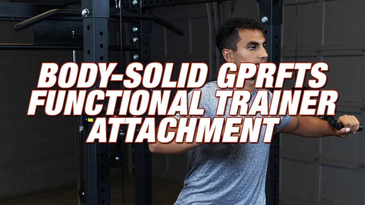 Watch Body-Solid GPRFTS Functional Trainer Attachment for the GPR400 Power Rack