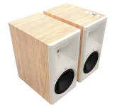 Klipsch The Nines II Powered Speakers with Dolby Atmos and DTS:X in Red Oak (Pair) - 1080261