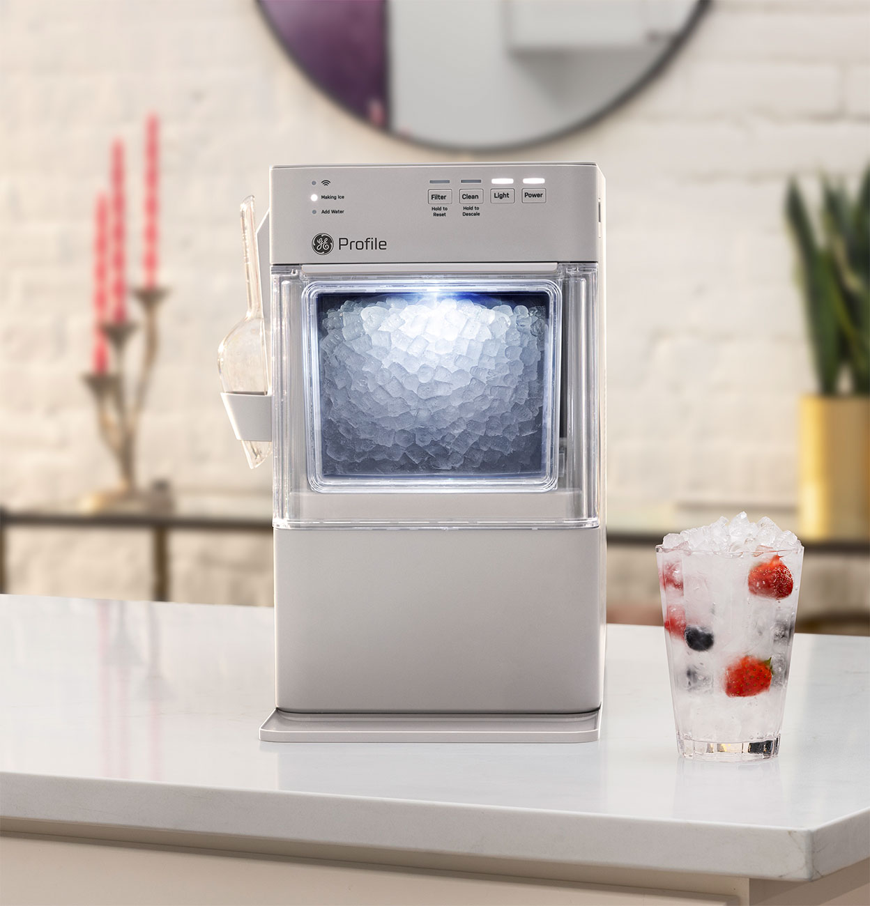 Lifestyle View of Ice Maker