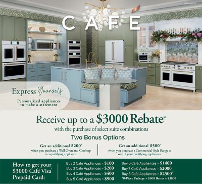 Cafe Express Yourself Receive up to a $3000 Rebate