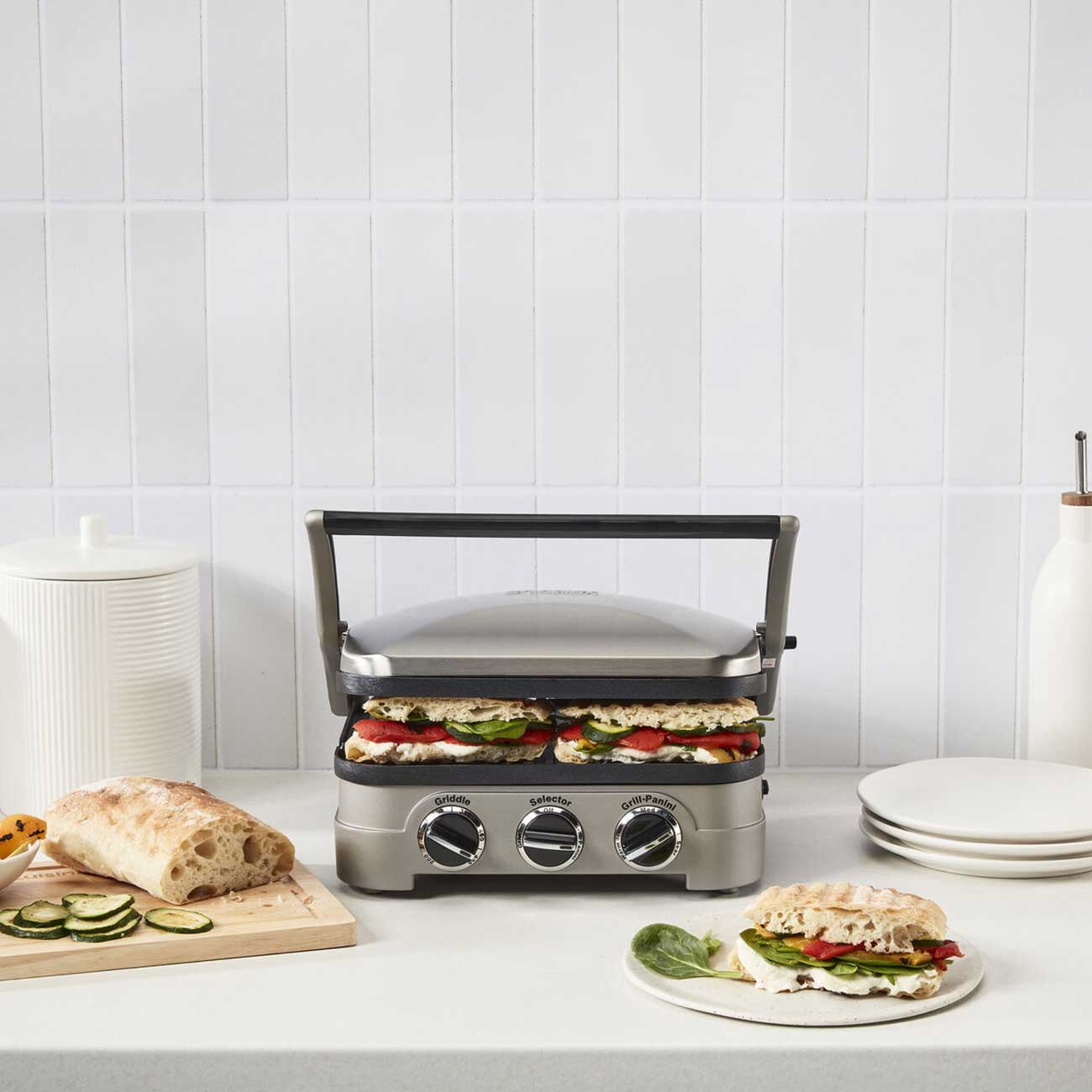 Cuisinart - GR4NNAS - Waffle Makers & Grills