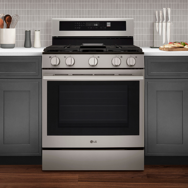 LG Gas Ranges Lifestyle
