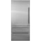 Viking 7 Series Door Panel For Left Hinge Bottom-Freezer Refrigerator 36-Inch in Stainless Steel
