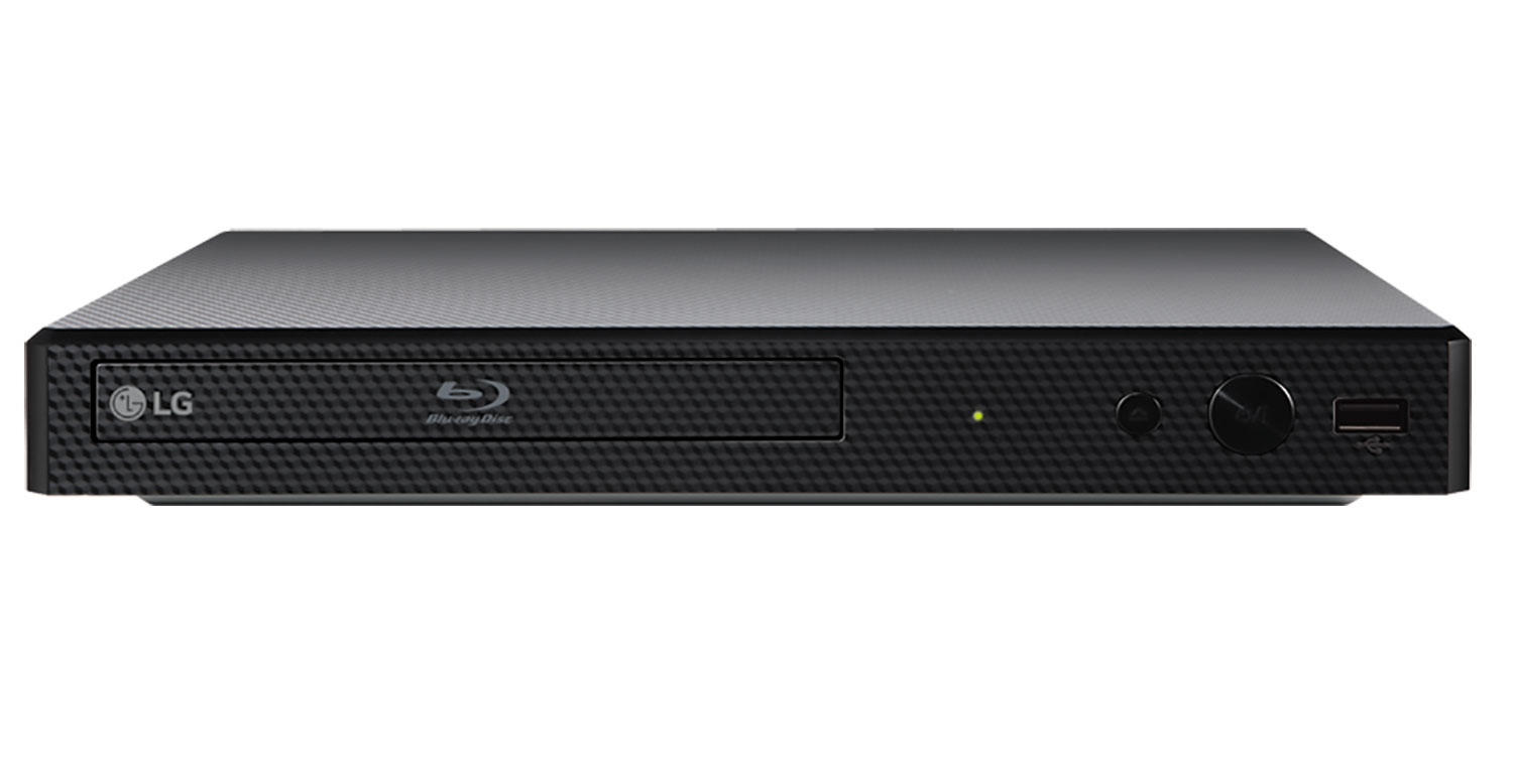 LG Black BluRay Disc Player with Streaming Services BP175