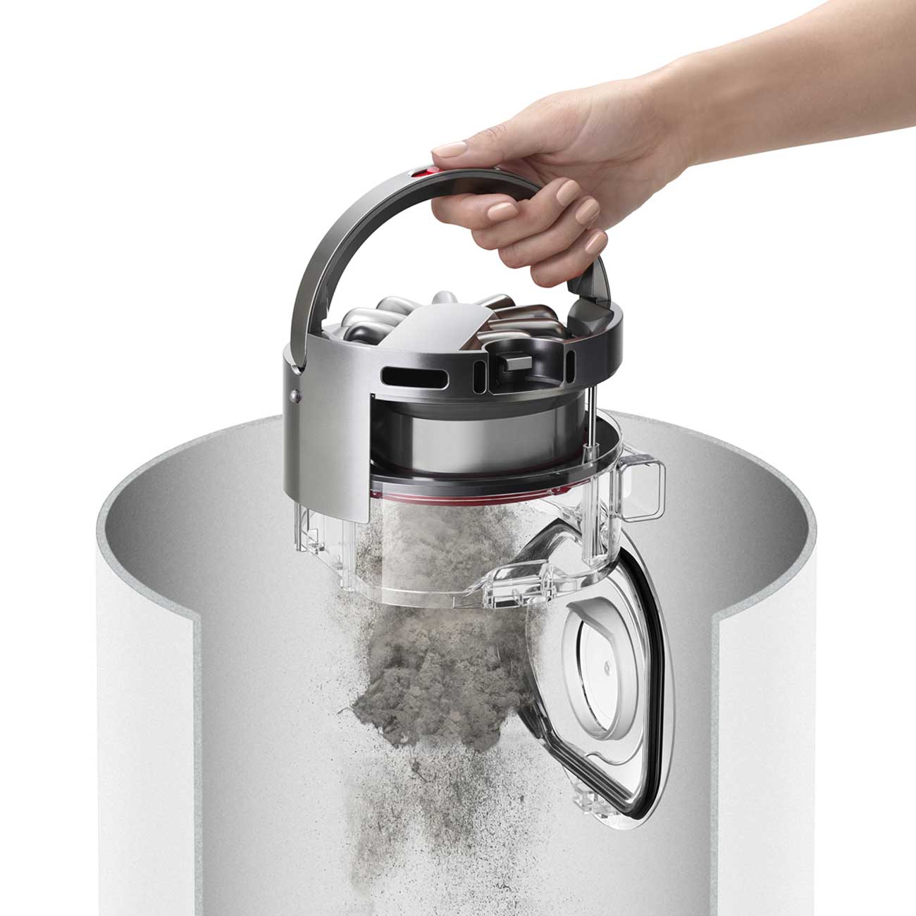 Dyson Robotic Vacuum Easy Cleaning Detail