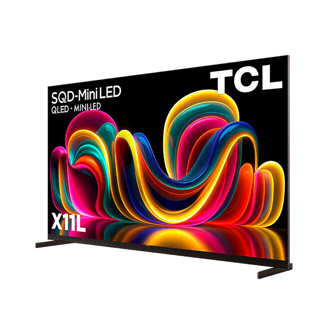 Front Right View of TLC QLED TV