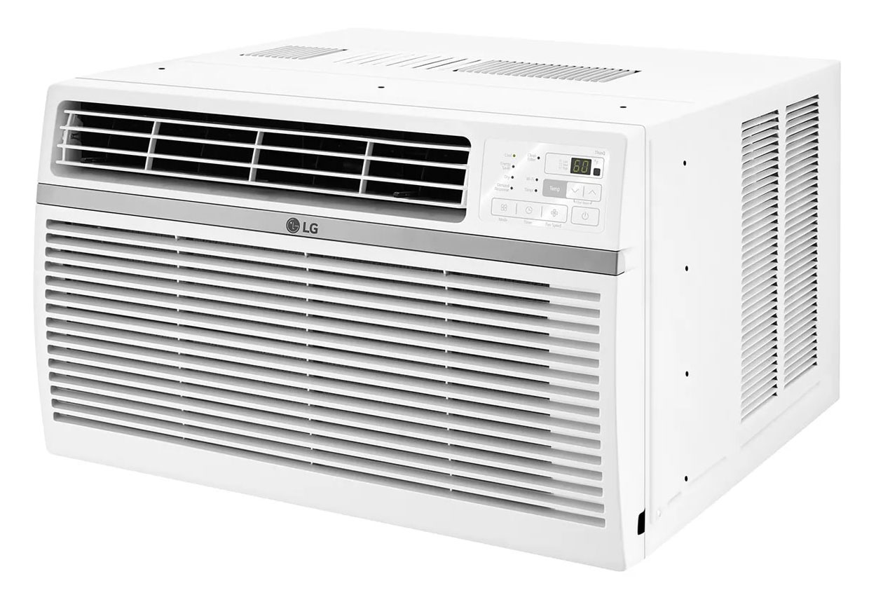 Left Angled View of Air Conditioner