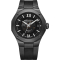 Baume & Mercier Riviera Automatic Smokey Grey Dial Black Rubber Strap Watch, 42mm