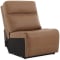 Flexsteel Sawyer Armless Chair in Harvest Leather