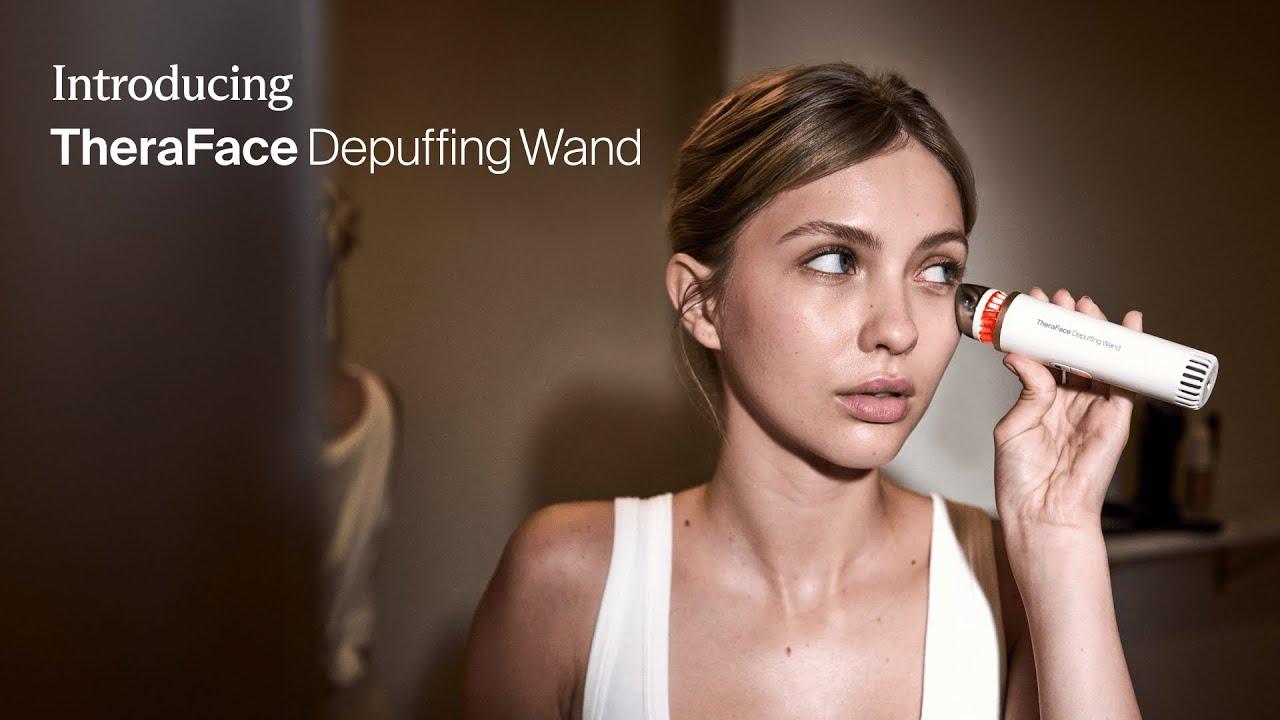 Watch Introducing the NEW TheraFace Depuffing Wand