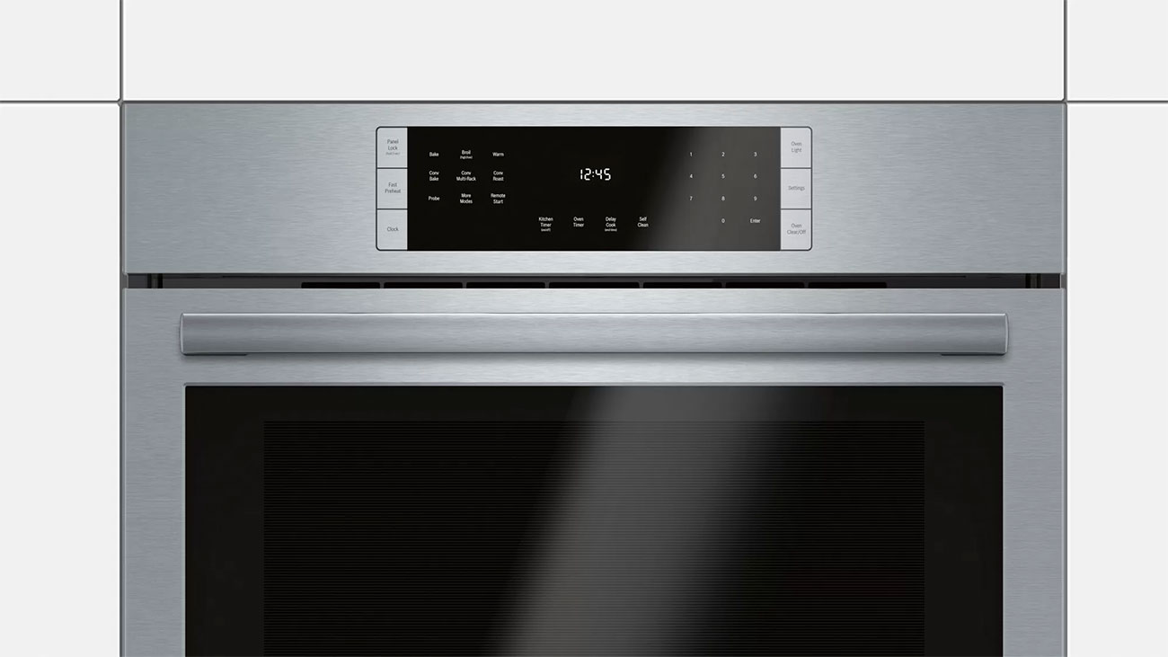 Bosch 30" Stainless Steel Single Wall Oven HBL8453UC Abt