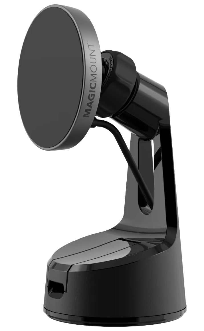 Scosche MagicMount Charge Pro Window and Dash Phone Mount - MPQMRWD-SP
