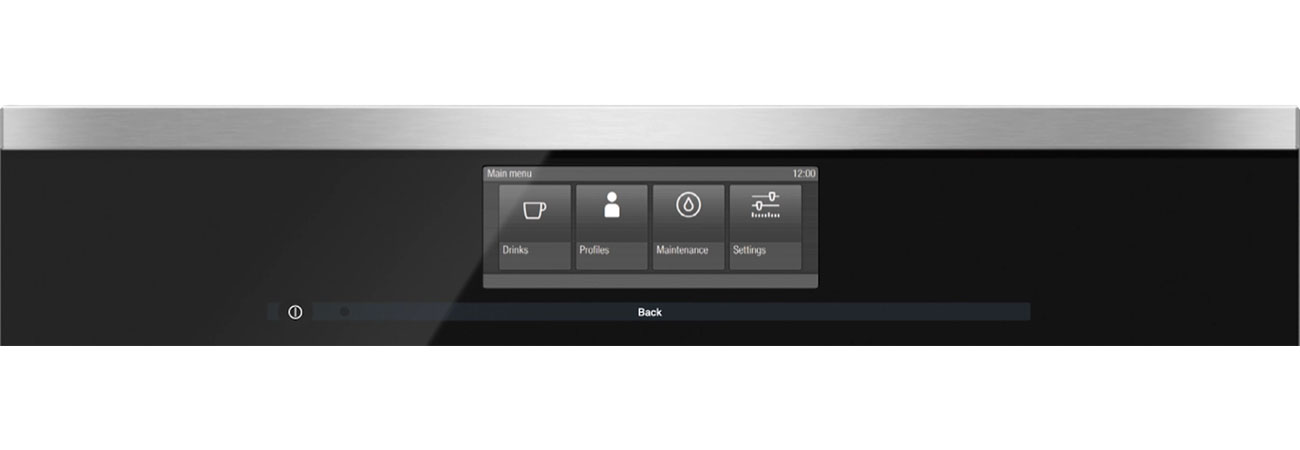 Miele 24" Non Plumbed BuiltIn Coffee System CVA6800SS