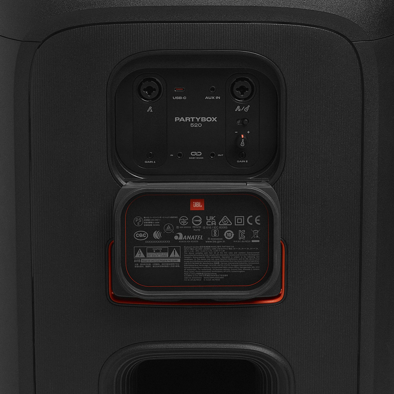 Close Up View Of The Speaker Ports