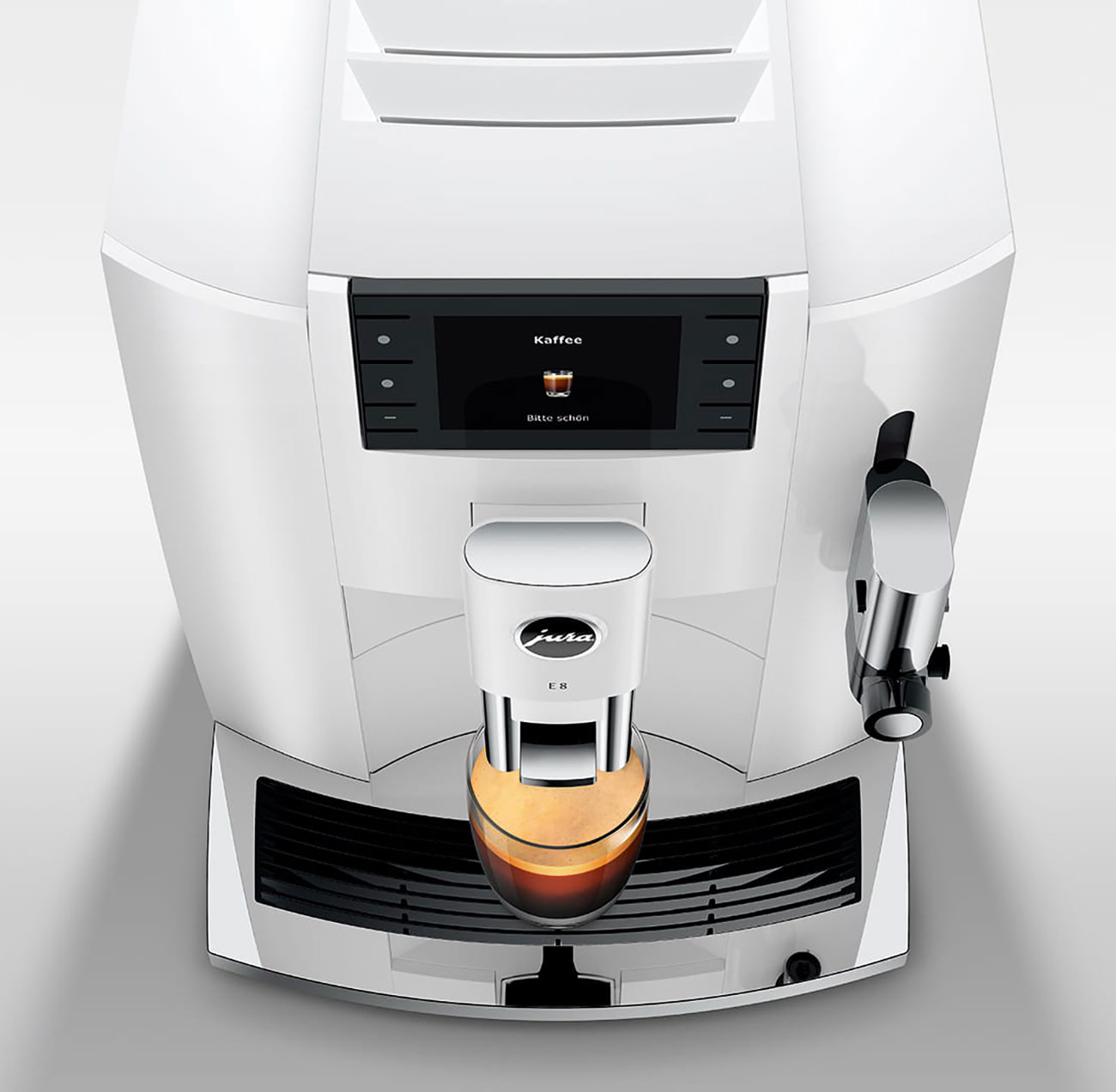 Top Angled view of Coffee & Espresso Machine
