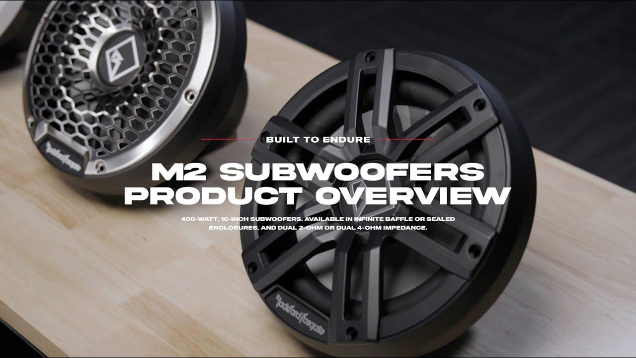 Watch 2025 Marine M2 G2 Sub Overview | Rockford Fosgate