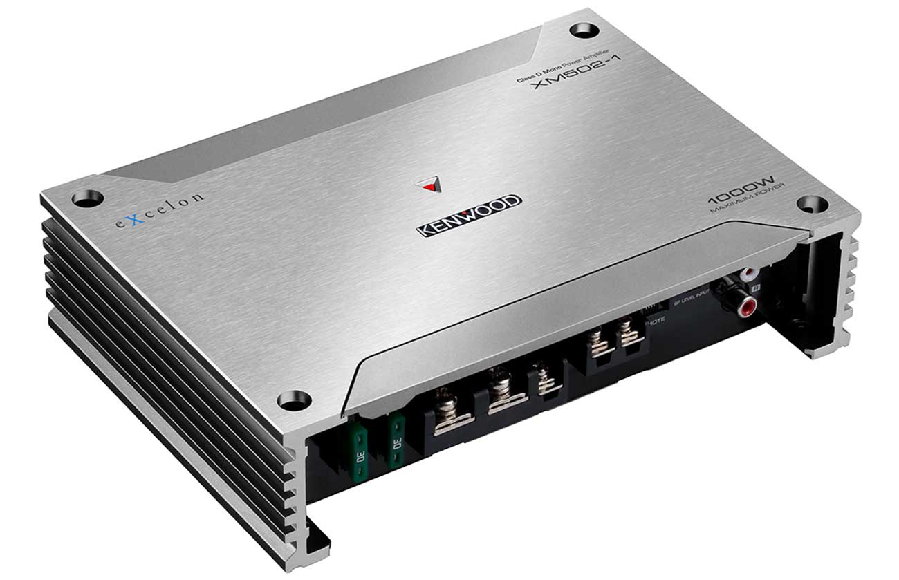 Top Front Angled View Image of Marine Amplifier
