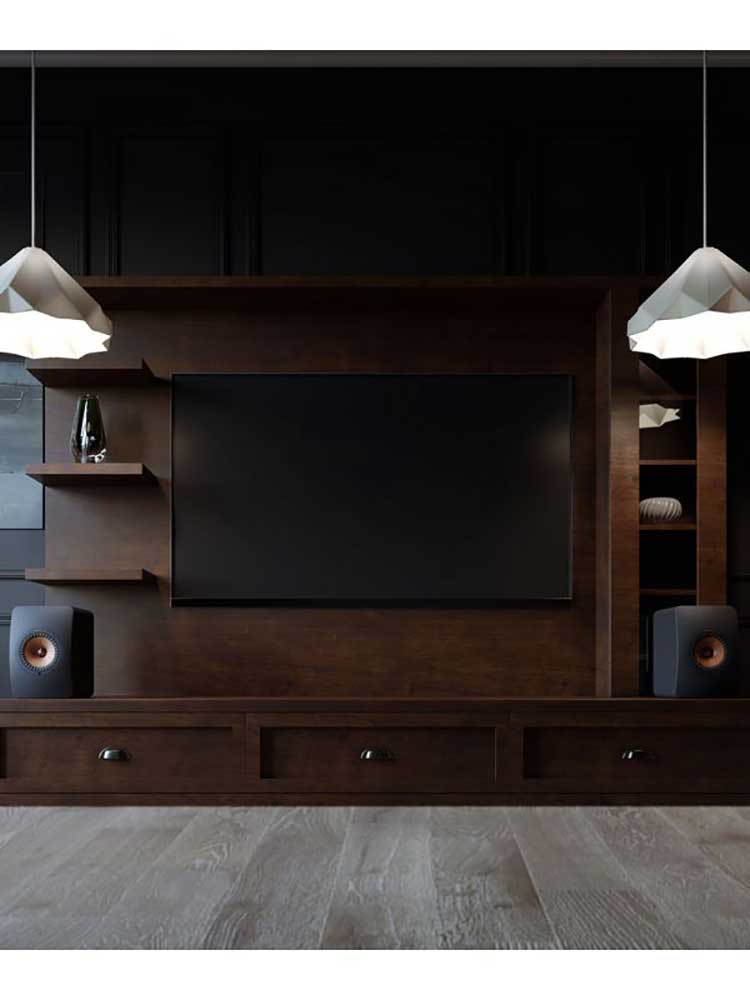 Lifestyle Image of Bookshelf Speakers