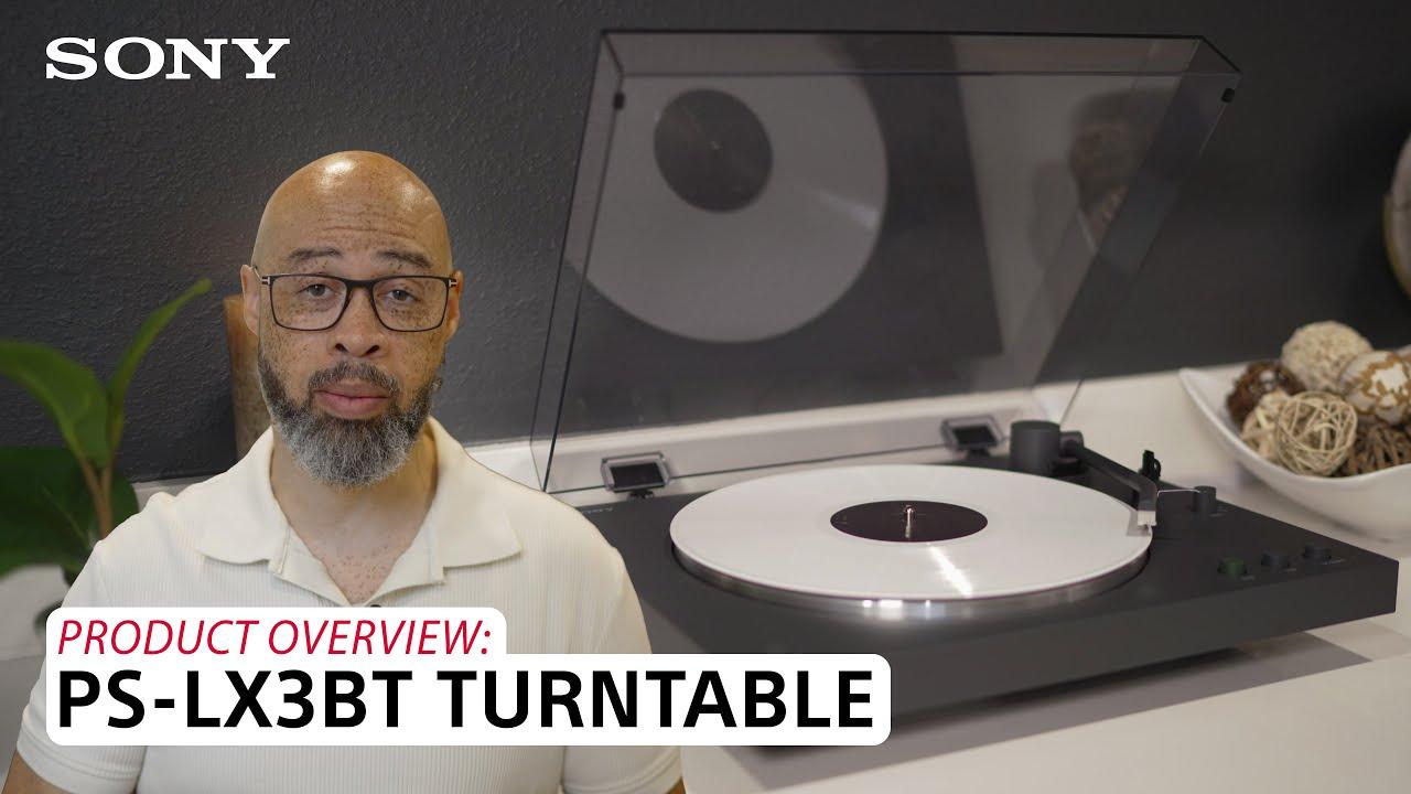 Watch Sony Makes Vinyl Easy: PS-LX3BT Bluetooth Turntable