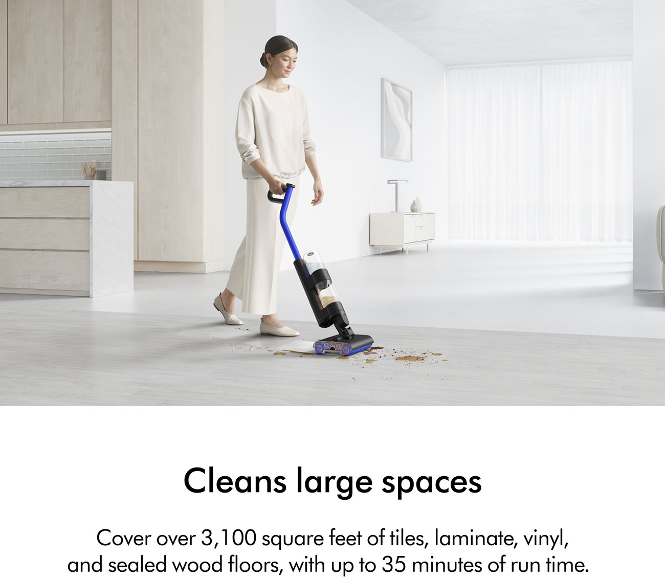 View Of Cleaning Radius Features