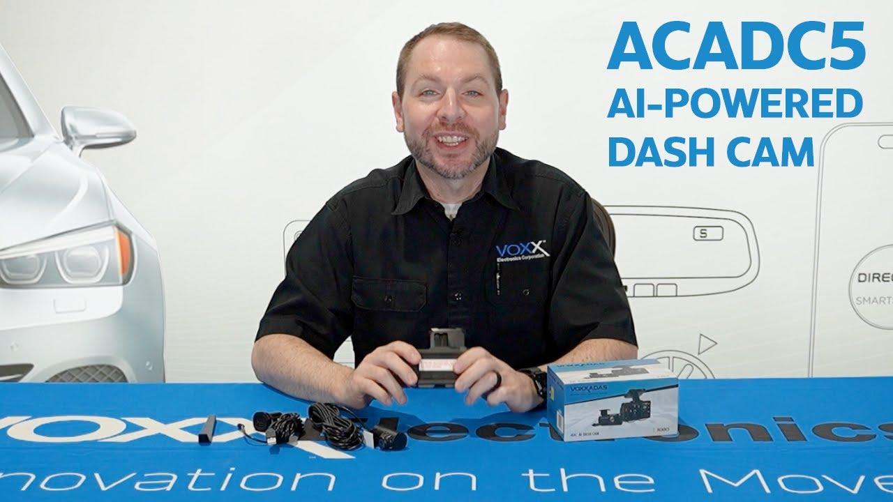 Watch ACADC5 AI Dash Cam Unboxing  4K Dual Lens with Real-Time ADAS Alerts! | VOXX Electronics