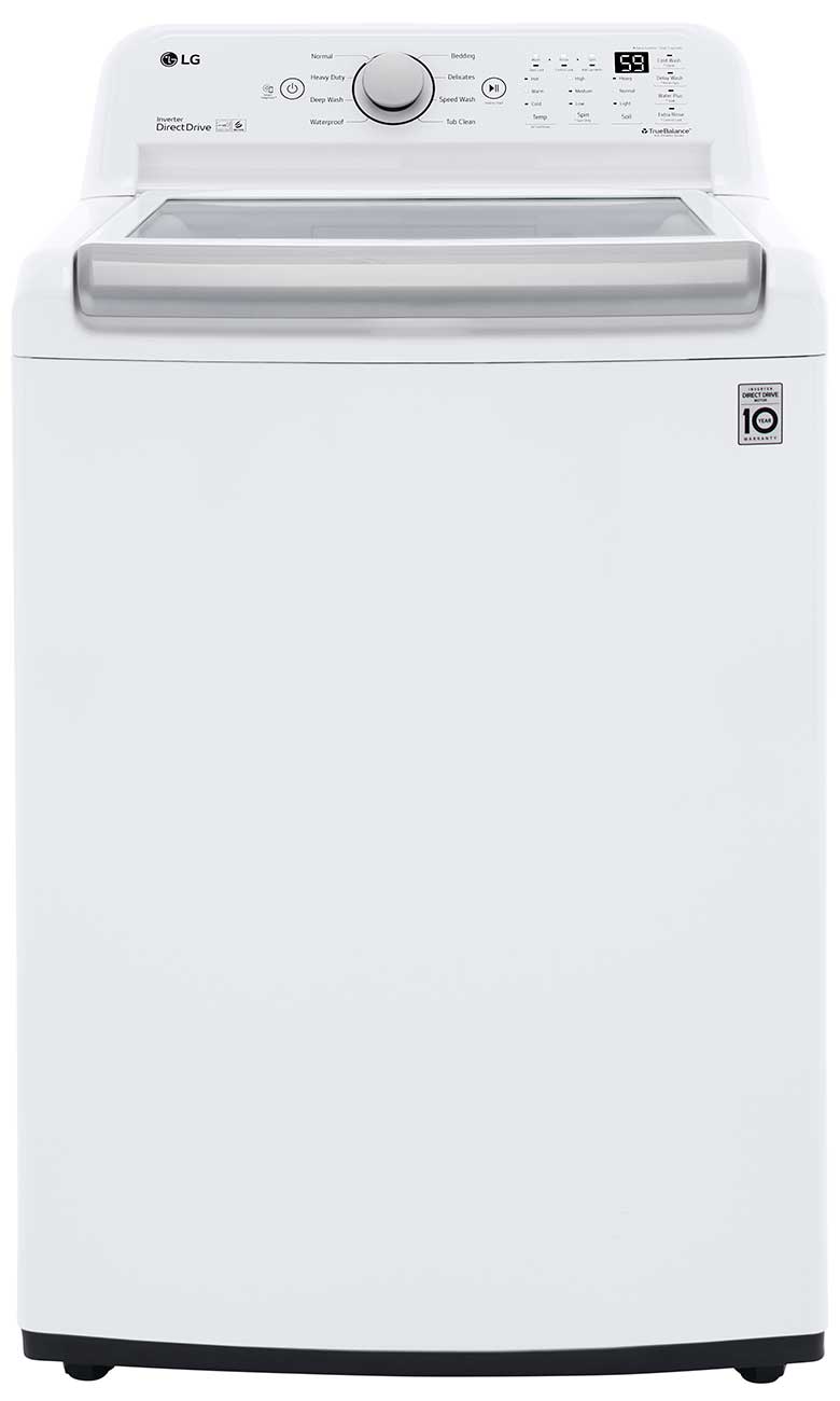 LG 5 Cu. Ft. White Top Load Washer - WT7150CW