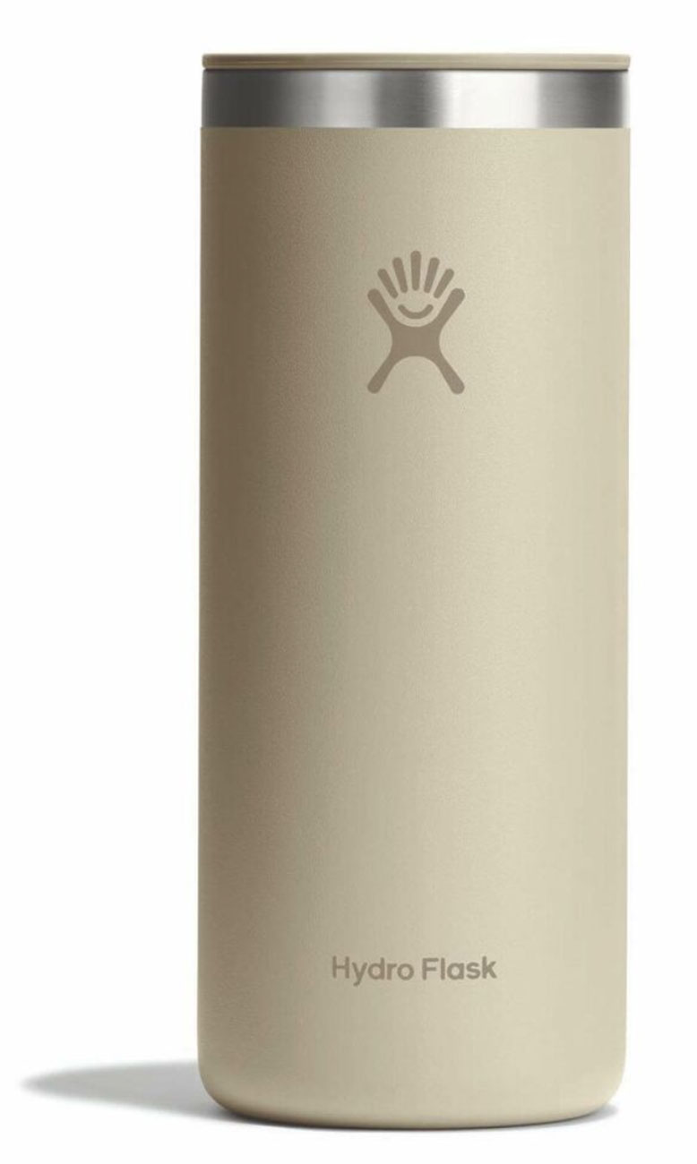 Front view of Hydro Flask 21 Oz Coffee Cup in Oat
