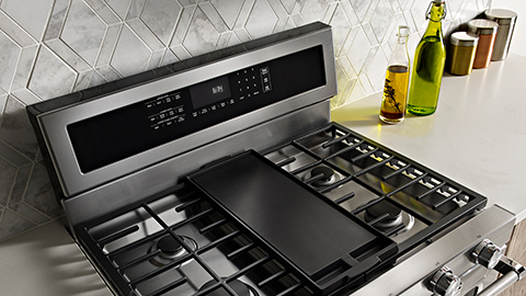 Samsung 6 Cu. Ft. Smart Gas Range NX60A6711SS/AA Abt