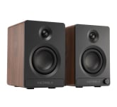 Victrola Tempo Bluetooth Bookshelf Speakers in Walnut (Pair) - VPS-400-WLN