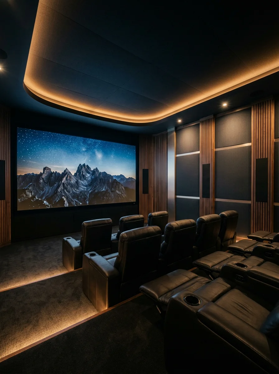 Custom home theater