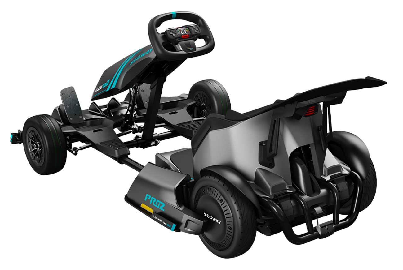 Rear Angled view of GoKart Pro 2